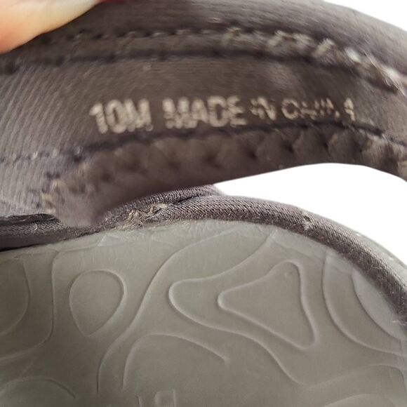 Jambu Sport Poppy Sandal Gray Adjustable Hook & Loop All terrain Sole Size 10 - Picture 3 of 7